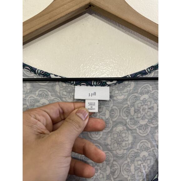 Boho Garden Resort Artsy Eclectic Dress 1X Plus Medallion Print Flowy Maximalist - Picture 5 of 14